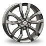 19 Inch Autec Uteca Titanium Alloy Wheels