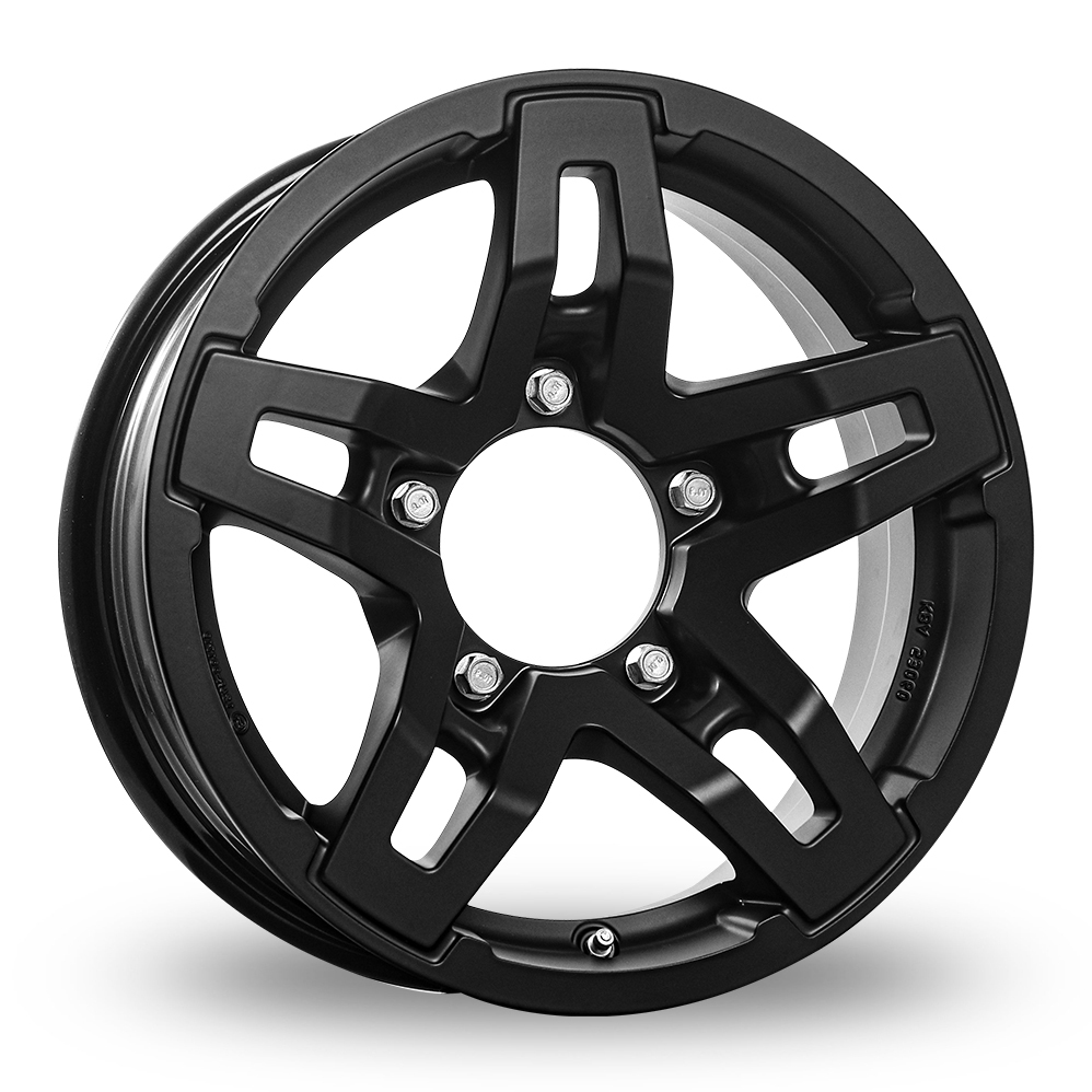 15 Inch RC Design RC33 Matt Black Alloy Wheels