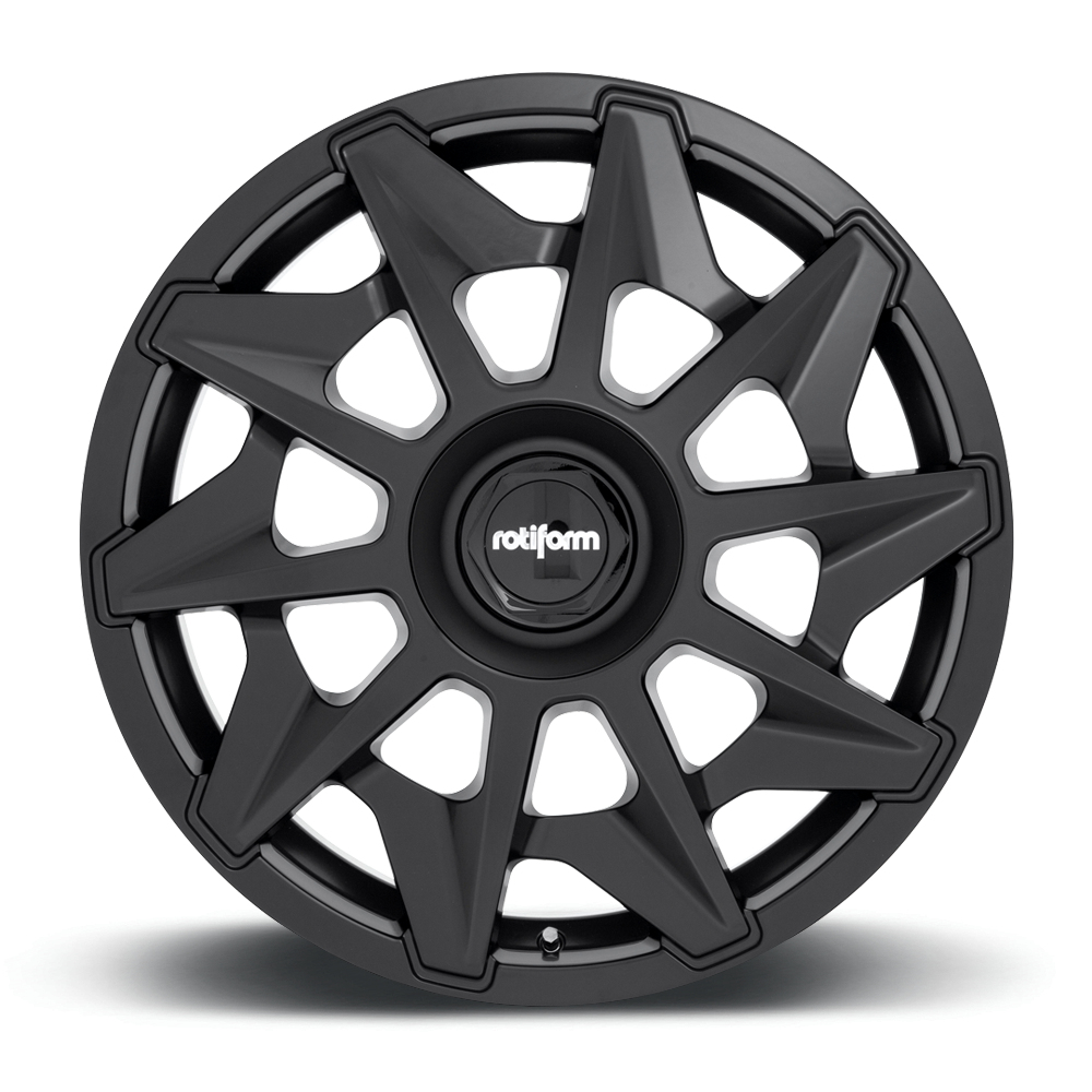 19 Inch Rotiform CVT Matt Black Alloy Wheels