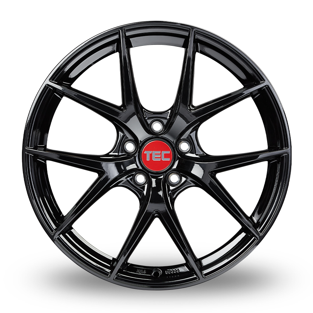 18 Inch TEC Speedwheels GT6-EVO Gloss Black Alloy Wheels