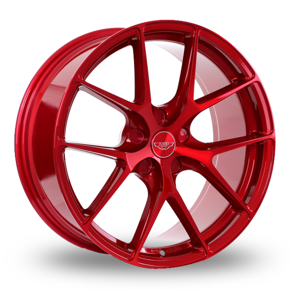 19 Inch Judd T325 Candy Red Alloy Wheels