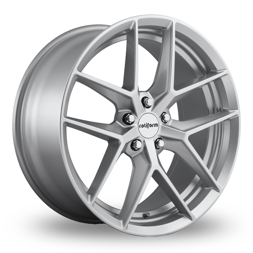 19 Inch Rotiform FLG Silver Alloy Wheels