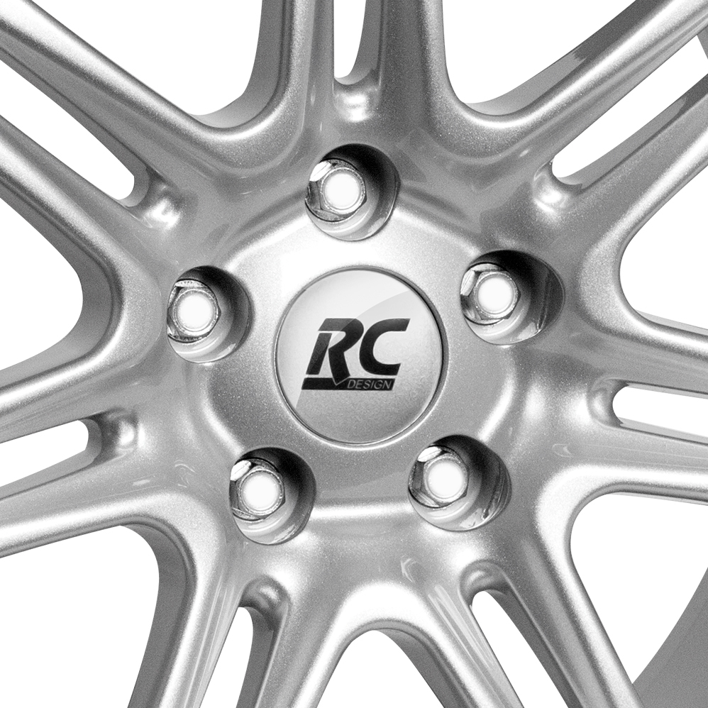 17 Inch RC Design RC28 Silver Alloy Wheels