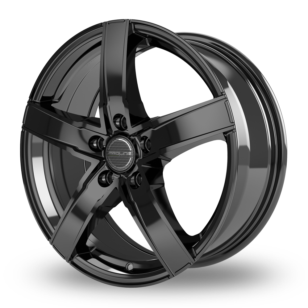 17 Inch Proline SX100 Black Glossy Alloy Wheels