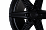 24 Inch Vossen HF6-2 Satin Black Alloy Wheels