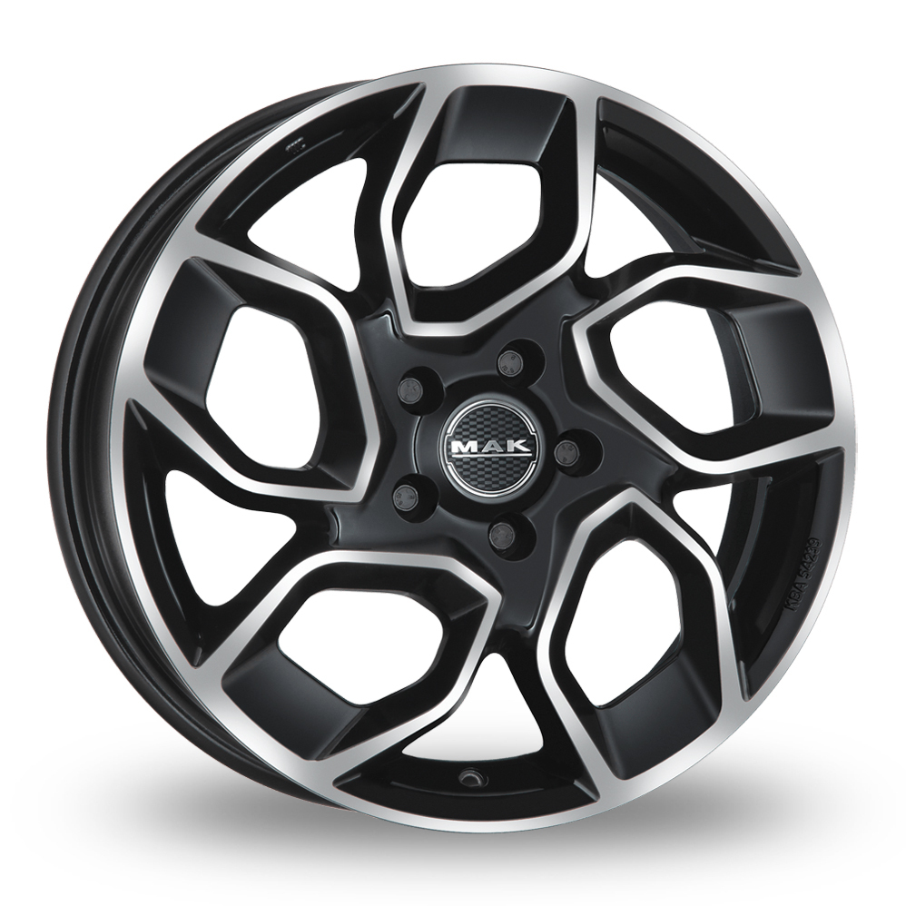 18 Inch MAK Express Black Mirror Alloy Wheels