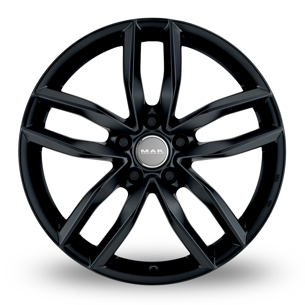 19 Inch MAK Sarthe Matt Black Alloy Wheels