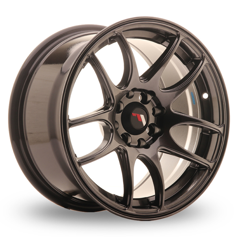 15 Inch Japan Racing JR29 (7x15) Hyper Black Alloy Wheels