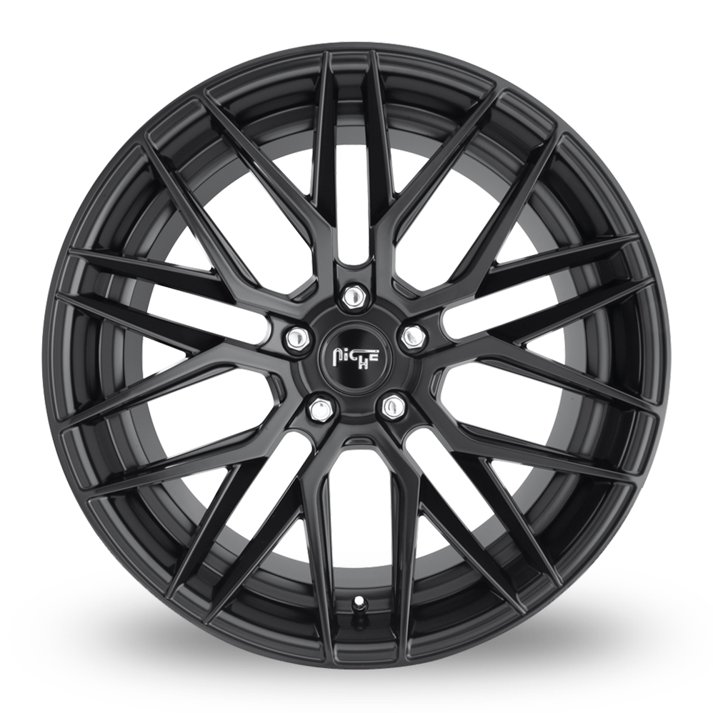 19 Inch Niche Gamma (USA Warehouse) Matt Black Alloy Wheels