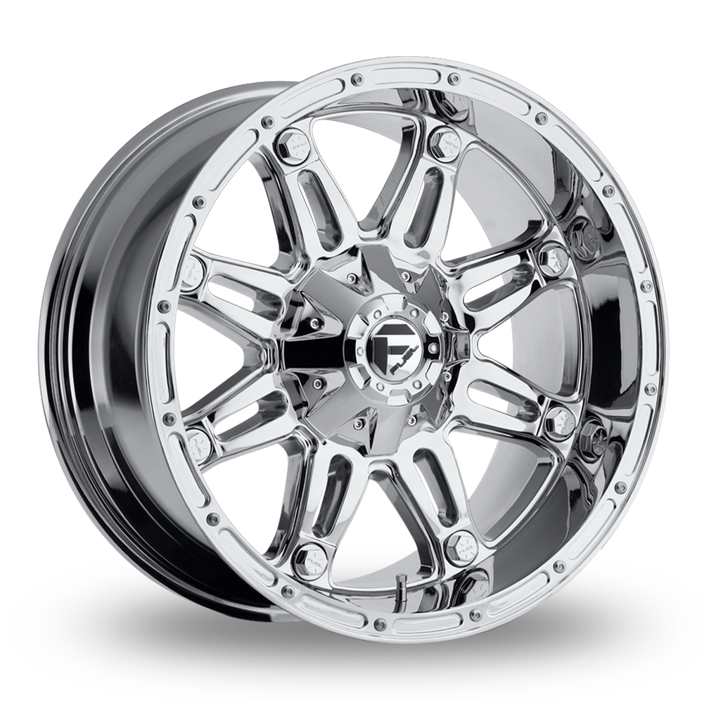 20 Inch Fuel Off-Road Hostage (USA Warehouse) Chrome Alloy Wheels