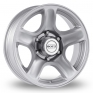 17 Inch Dotz Hammada (Special Offer) Silver Alloy Wheels