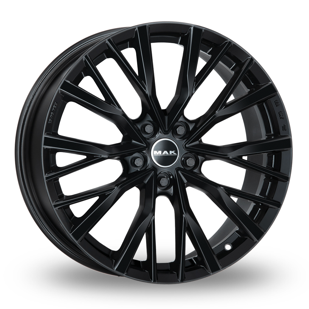 22 Inch MAK Kent Gloss Black Alloy Wheels