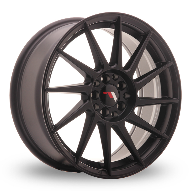 17 Inch Japan Racing JR22 (7x17) Matt Black Alloy Wheels