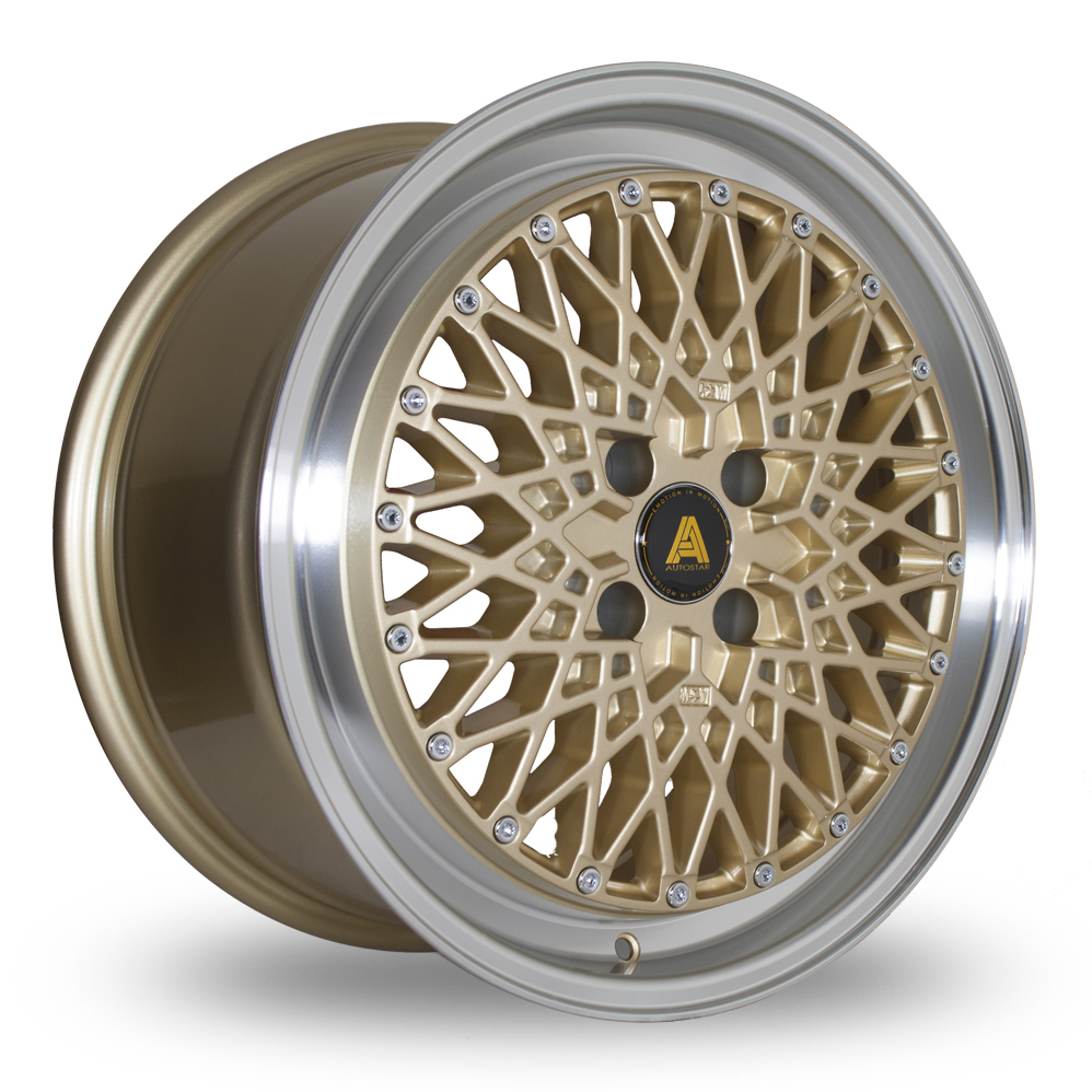 17 Inch Autostar Minus Gold Alloy Wheels