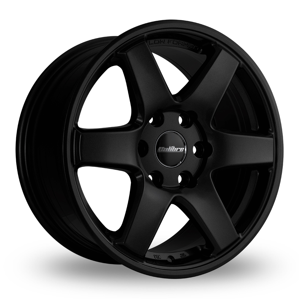 17 Inch Calibre X-Load Matt Black Alloy Wheels