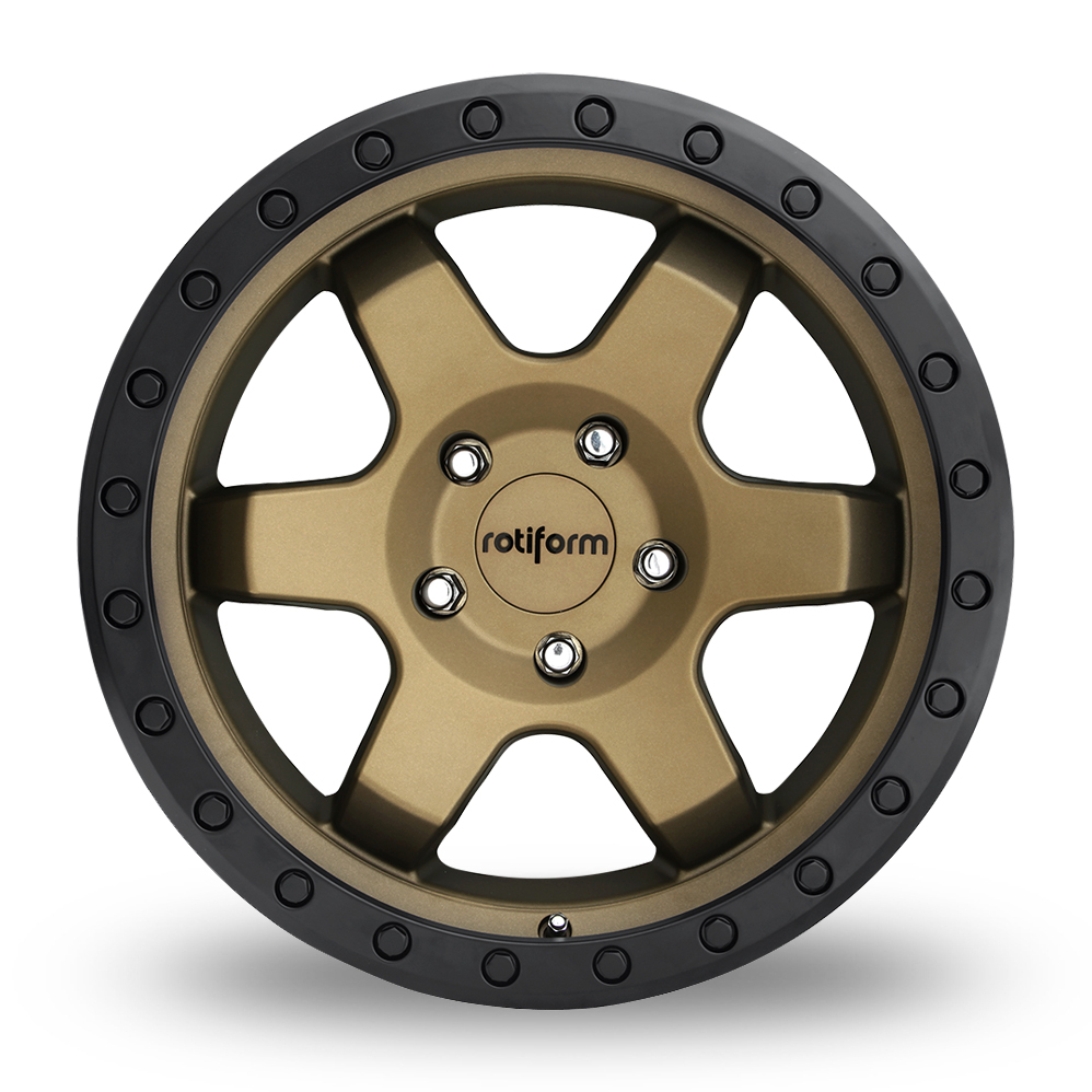 20 Inch Rotiform SIX-OR Bronze Alloy Wheels