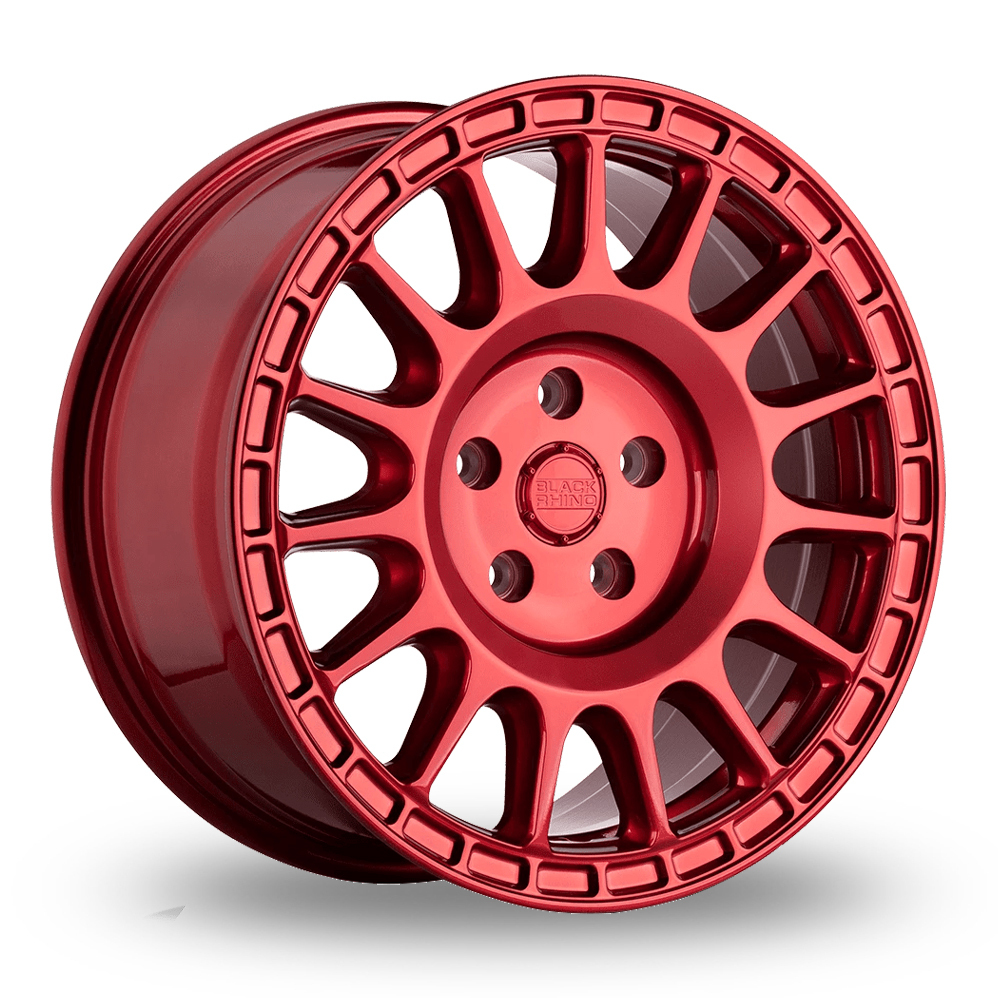 15 Inch Black Rhino Sandstorm (US Stock) Candy Red Alloy Wheels