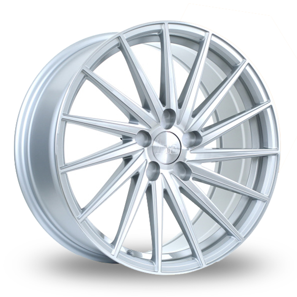 19 Inch Bola ZFR Silver Polished Face Alloy Wheels