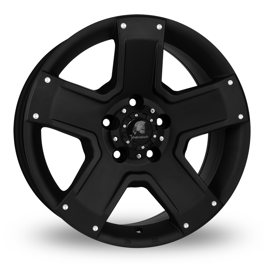 17 Inch Tomahawk Outlaw Matt Black Alloy Wheels