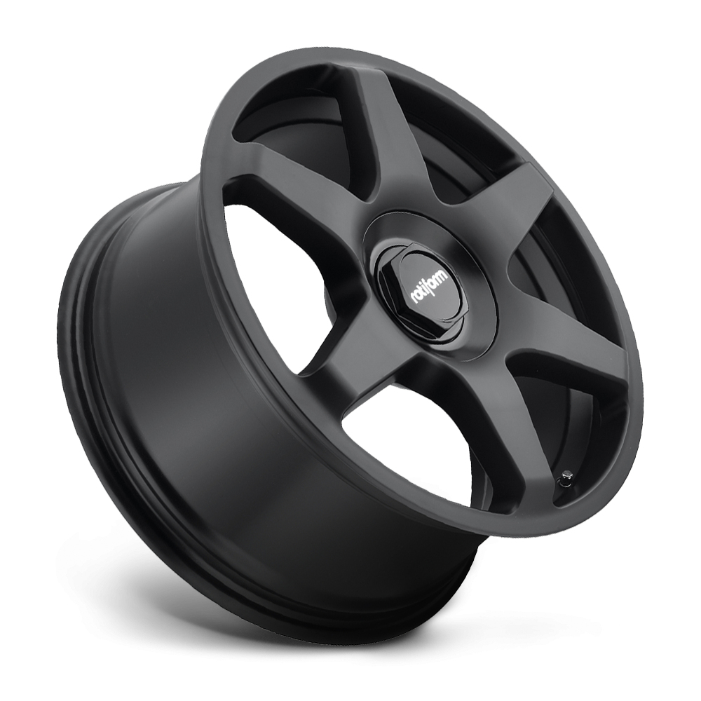 19 Inch Rotiform SIX Matt Black Alloy Wheels