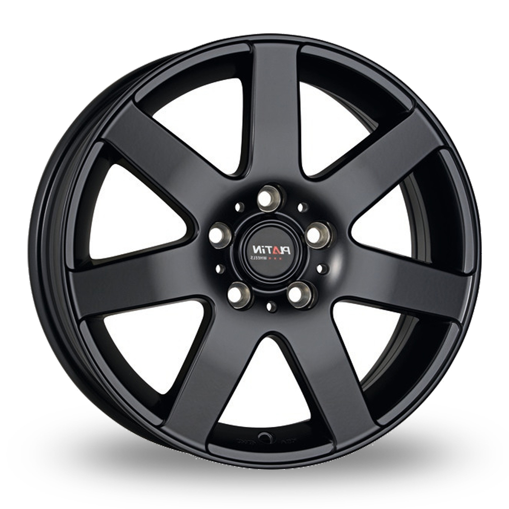 16 Inch Platin P 04 Matt Black Alloy Wheels