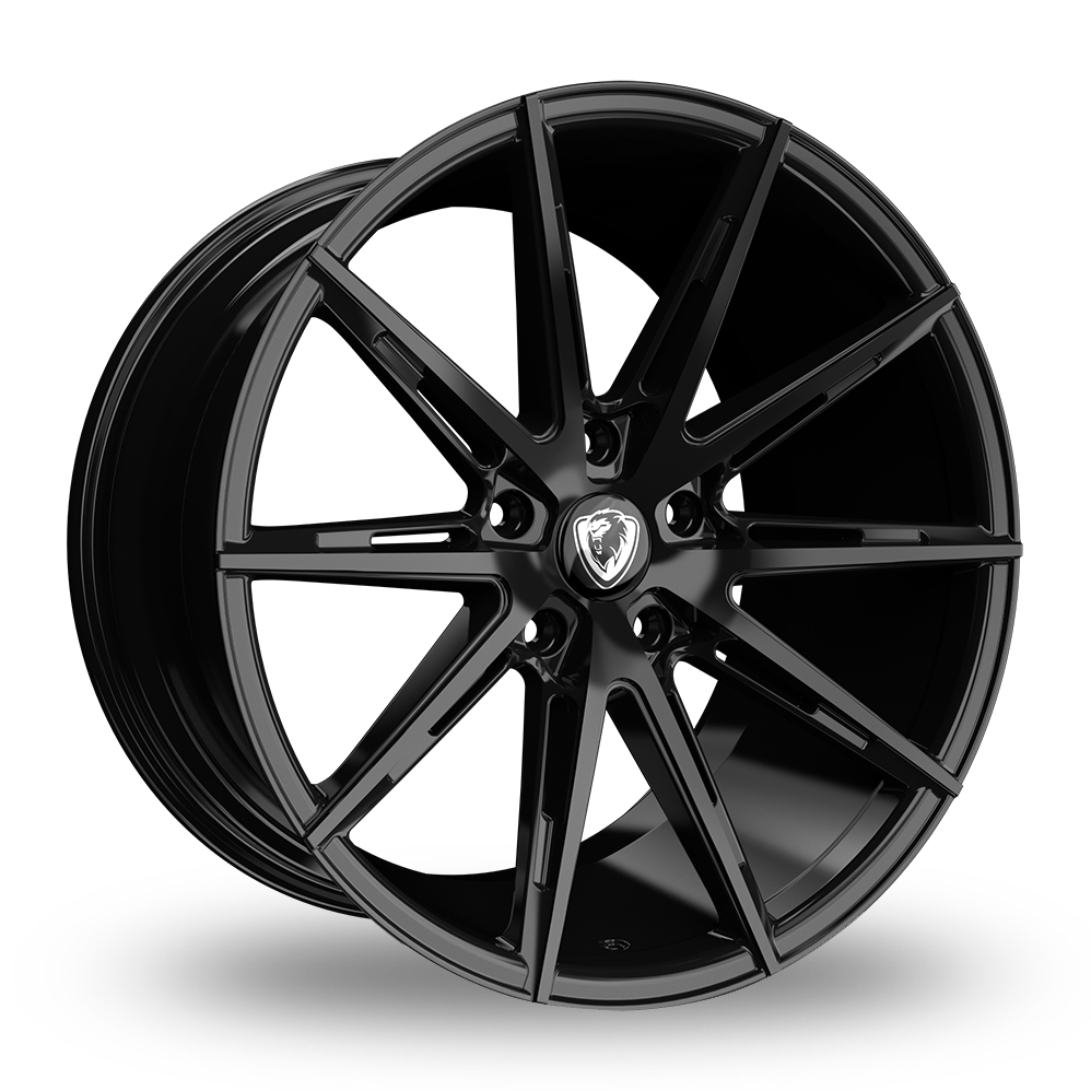 Cades Chronos Gloss Black 19" Alloy Wheels Wheelbase