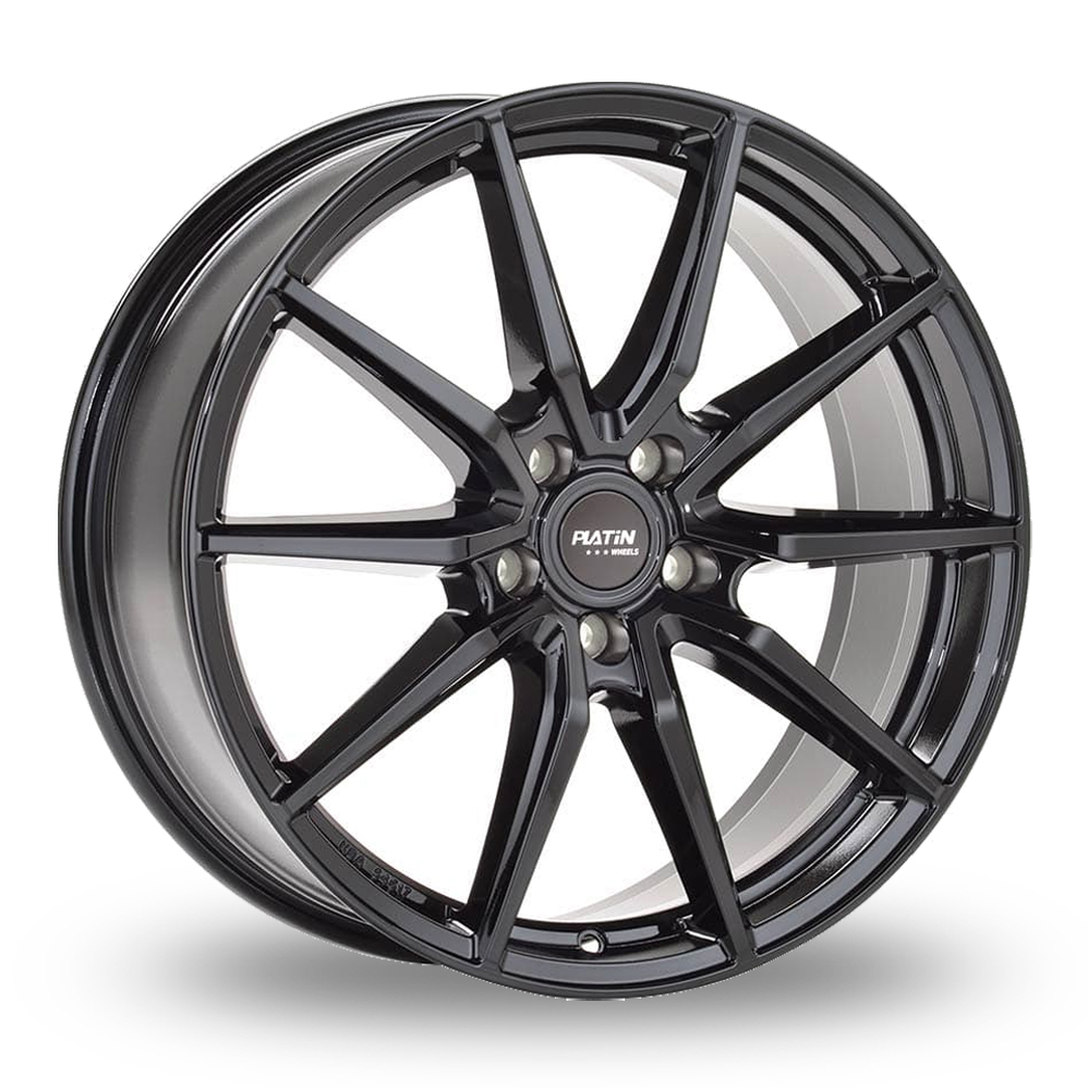 18 Inch Platin P 109 Gloss Black Alloy Wheels