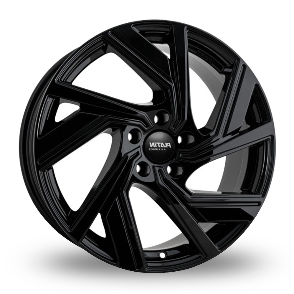 20 Inch Platin P 114 Black Alloy Wheels