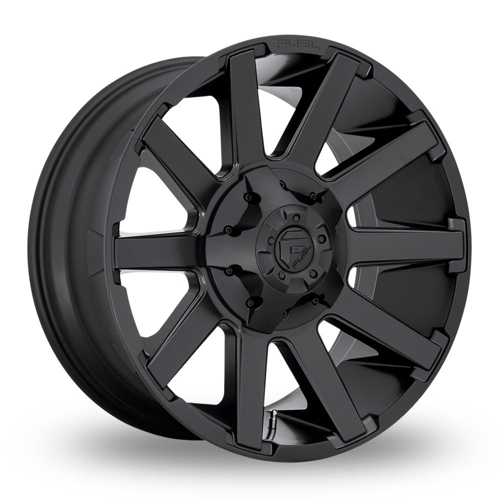 20 Inch Fuel Off-Road Contra (USA Warehouse) Matt Black Alloy Wheels