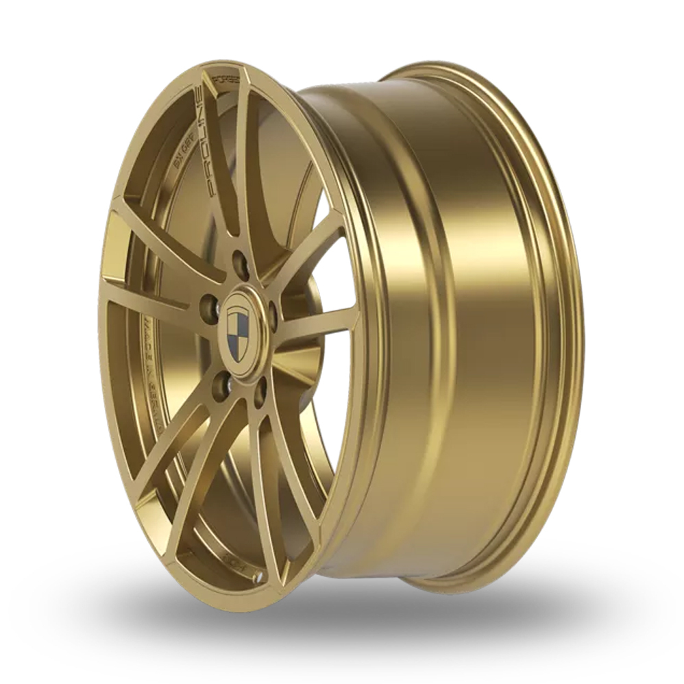 19 Inch Proline RAR3-F (Forged) Matt Gold Alloy Wheels