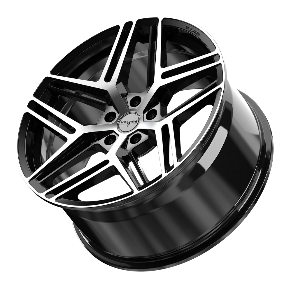 19 Inch Velare VLR16 Black Polished Alloy Wheels