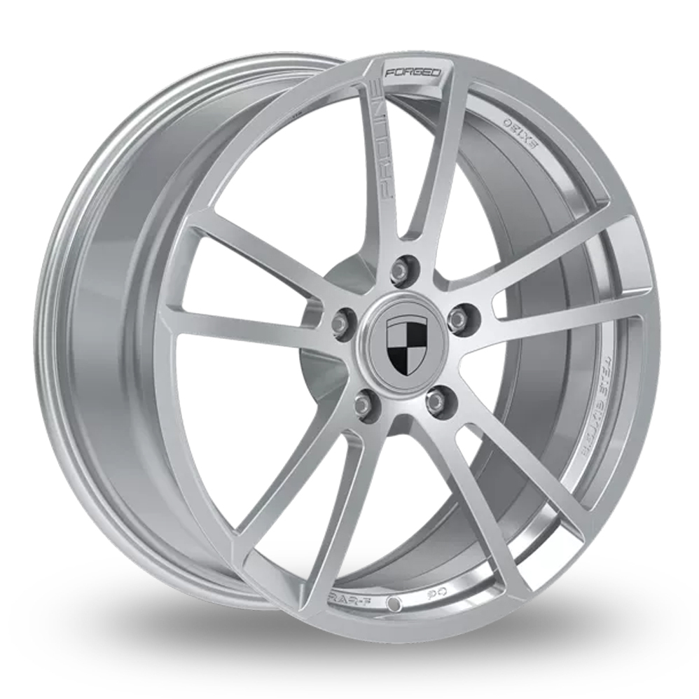 19 Inch Proline RAR3-F (Forged) Silver Alloy Wheels