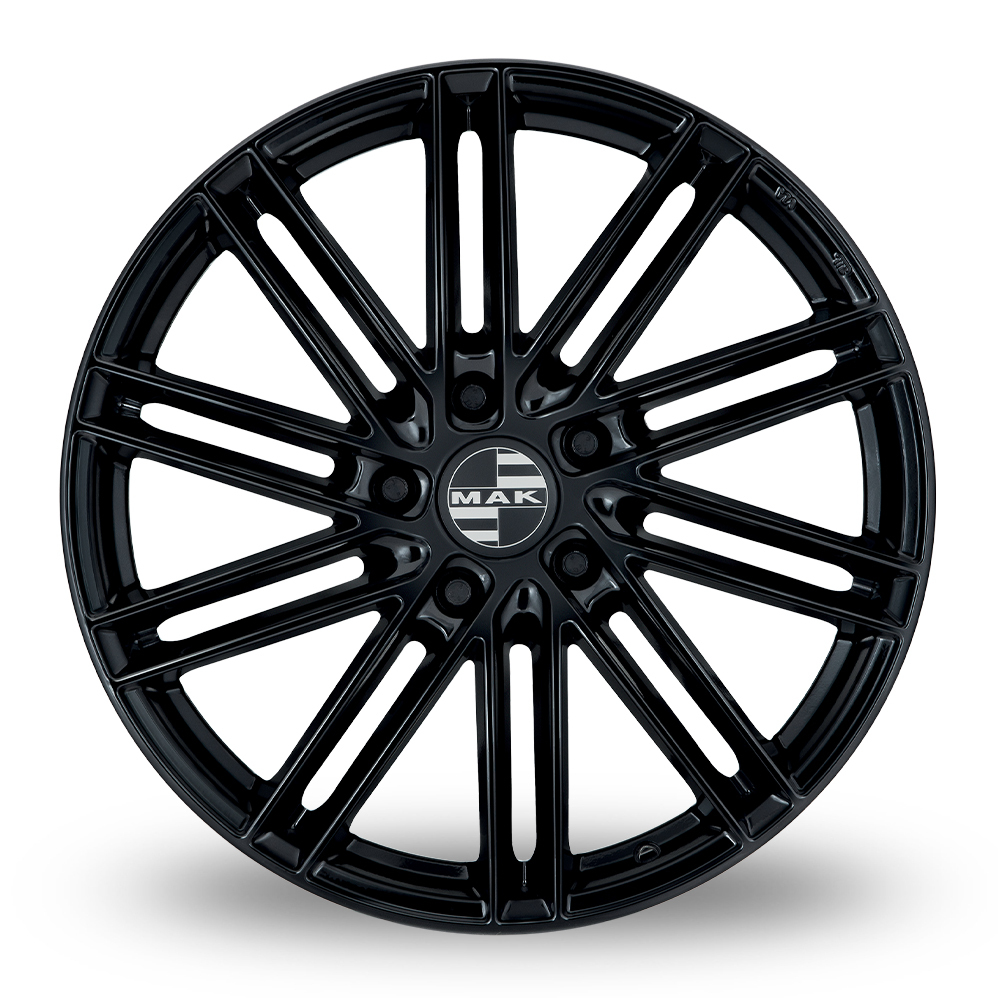 21 Inch MAK Leipzig Gloss Black Alloy Wheels