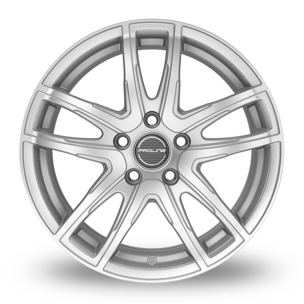 15 Inch Proline VX100 Arctic Silver Alloy Wheels