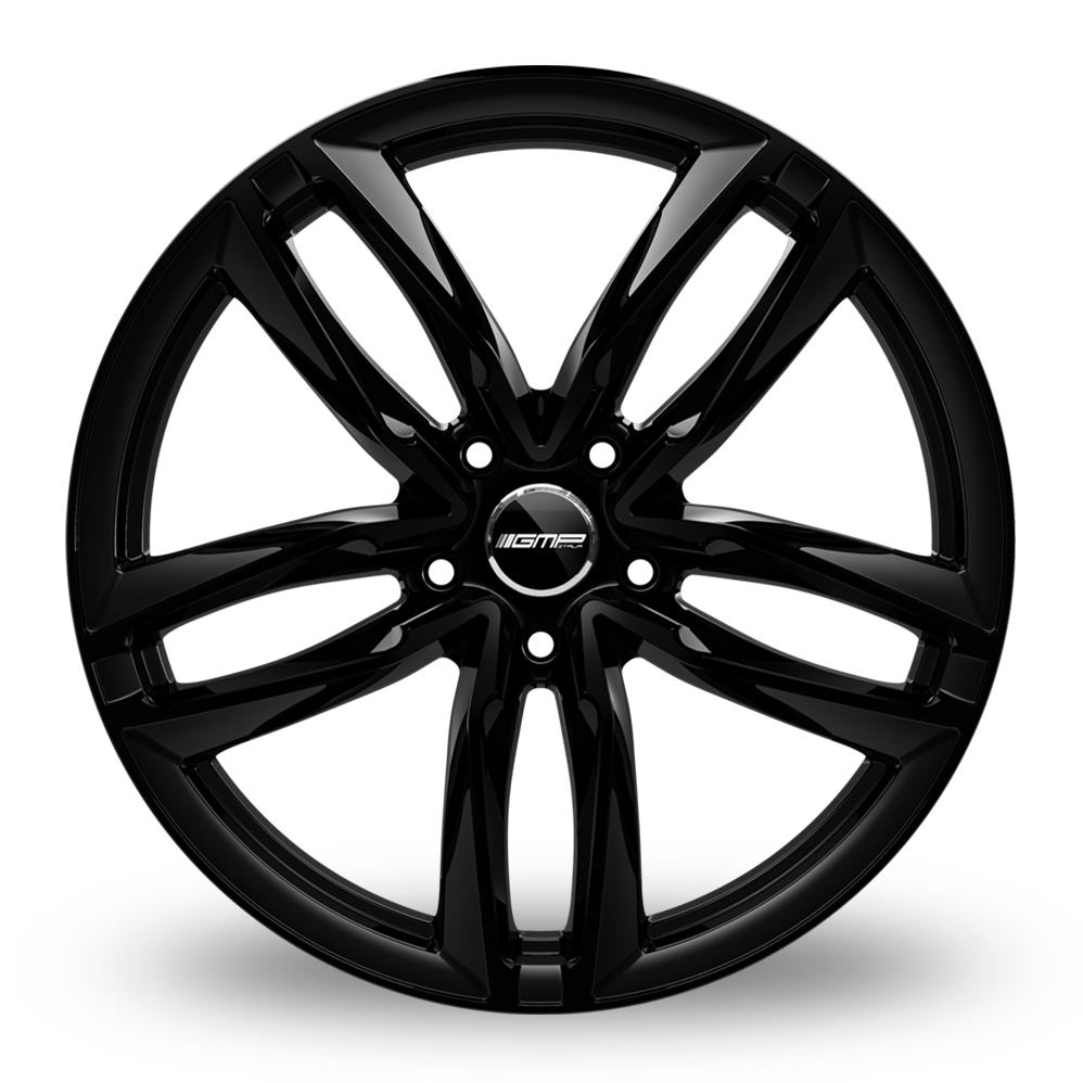 19 Inch GMP Italia Atom (Special Offer) Gloss Black Alloy Wheels