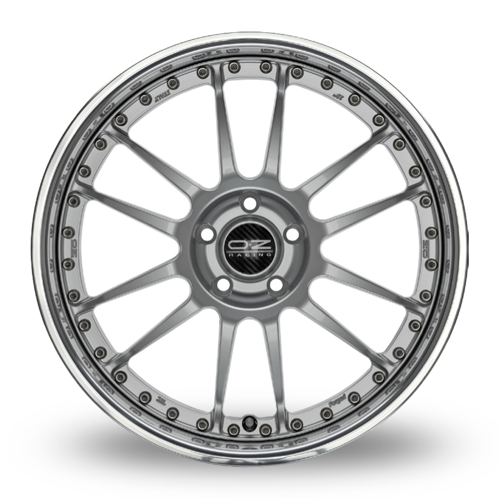 19 Inch OZ Racing Superleggera III Silver Alloy Wheels