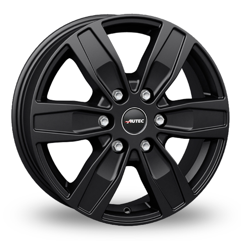 17 Inch Autec Quantro 6 Matt Black Alloy Wheels