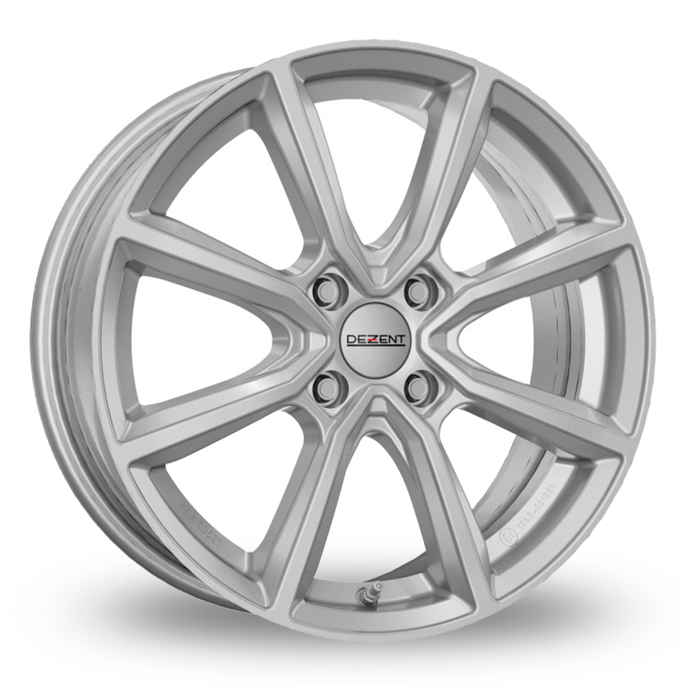 17 Inch Dezent TN Silver Alloy Wheels