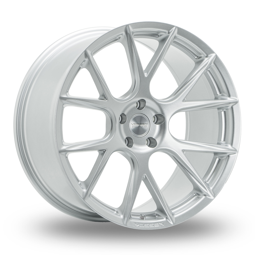 20 Inch Vossen VFS-6 Concave Silver Alloy Wheels