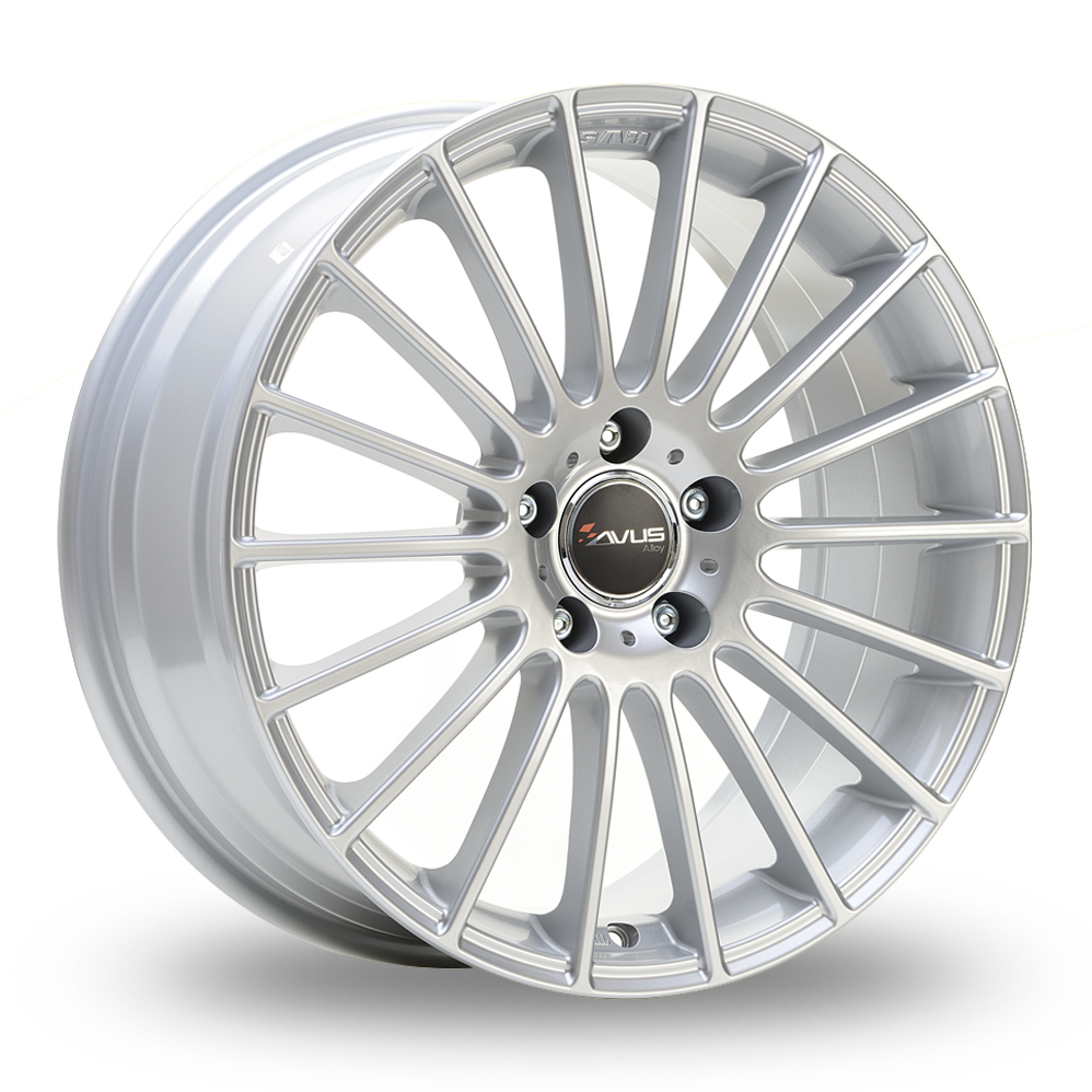 18 Inch Avus Racing AC-M03 (Special Offer) Hyper Silver Alloy Wheels