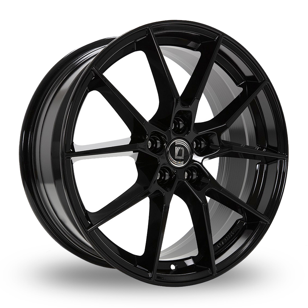 22 Inch Diewe Alla Black Alloy Wheels