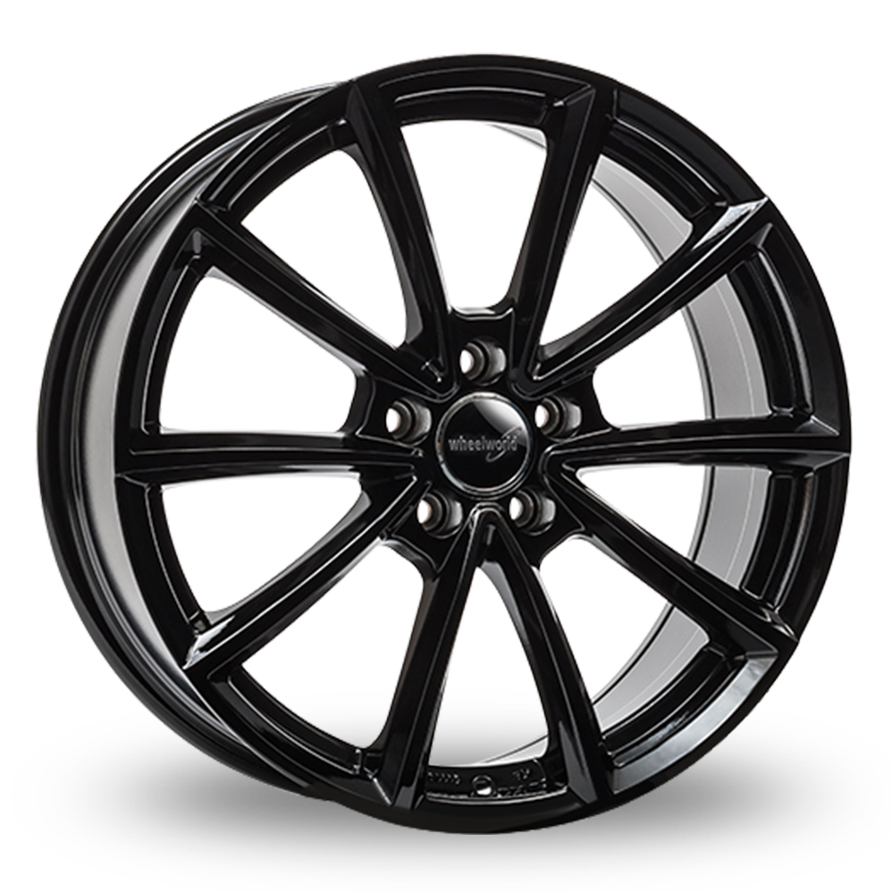 20 Inch 2DRV WH28 Gloss Black Alloy Wheels