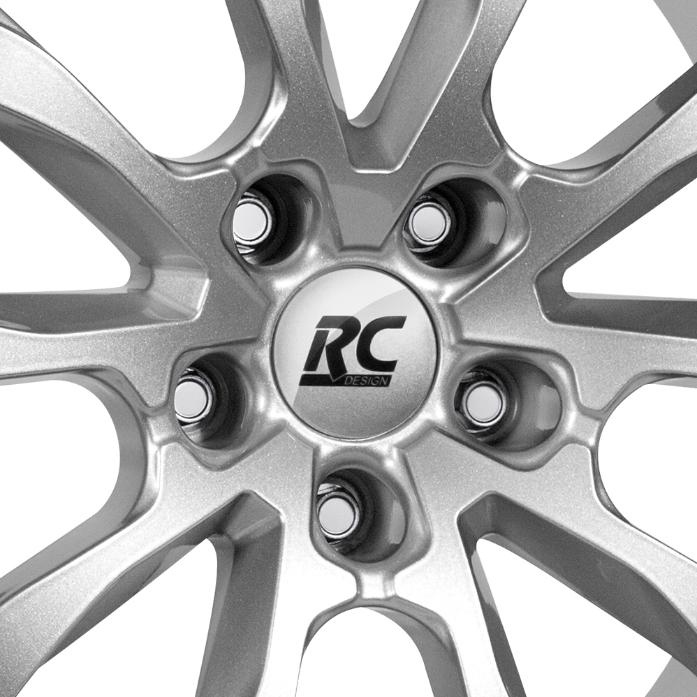 18 Inch RC Design RC23 Silver Alloy Wheels