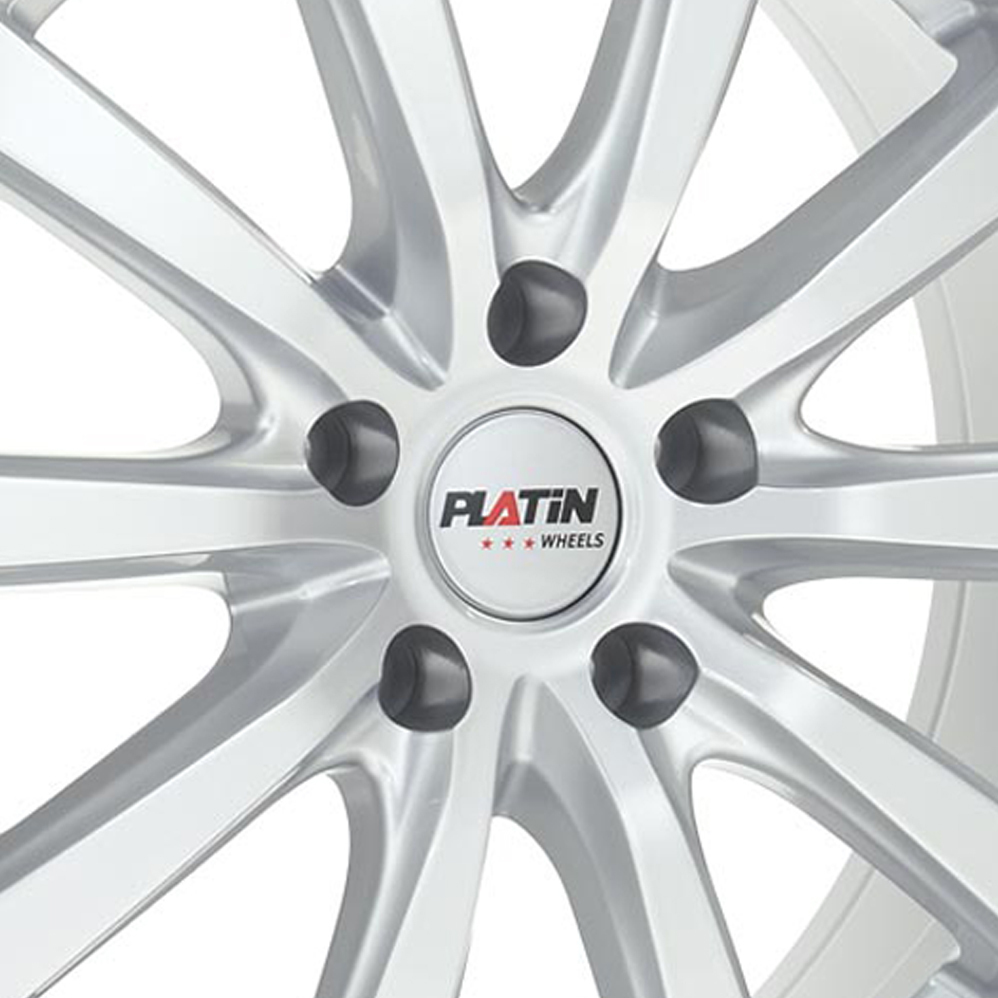 15 Inch Platin P 69 Silver Alloy Wheels