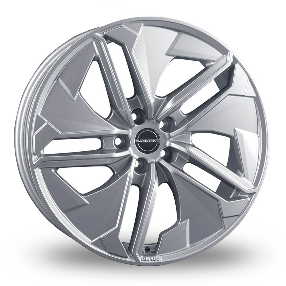 20 Inch Borbet TX Gloss Grey Alloy Wheels