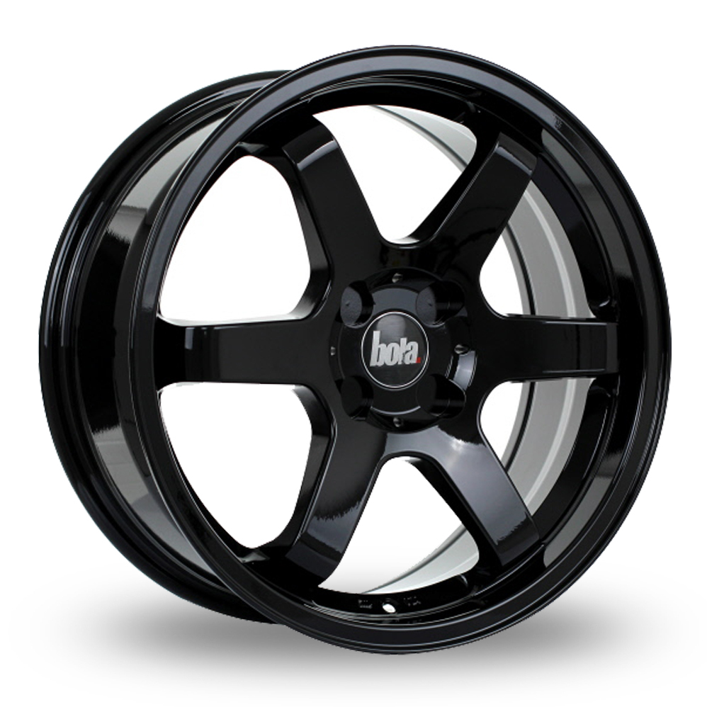 17 Inch Bola B1 Crystal Silver Alloy Wheels