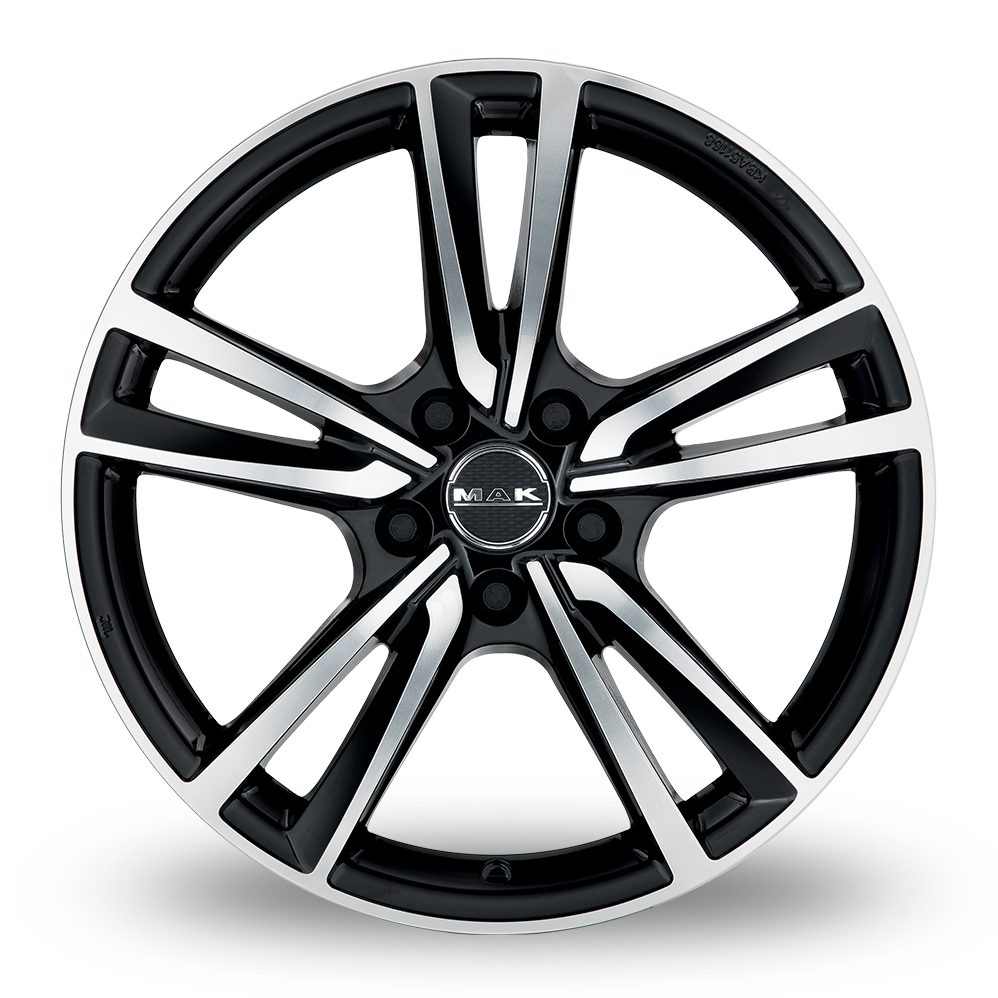 16 Inch MAK Icona Black Mirror Alloy Wheels