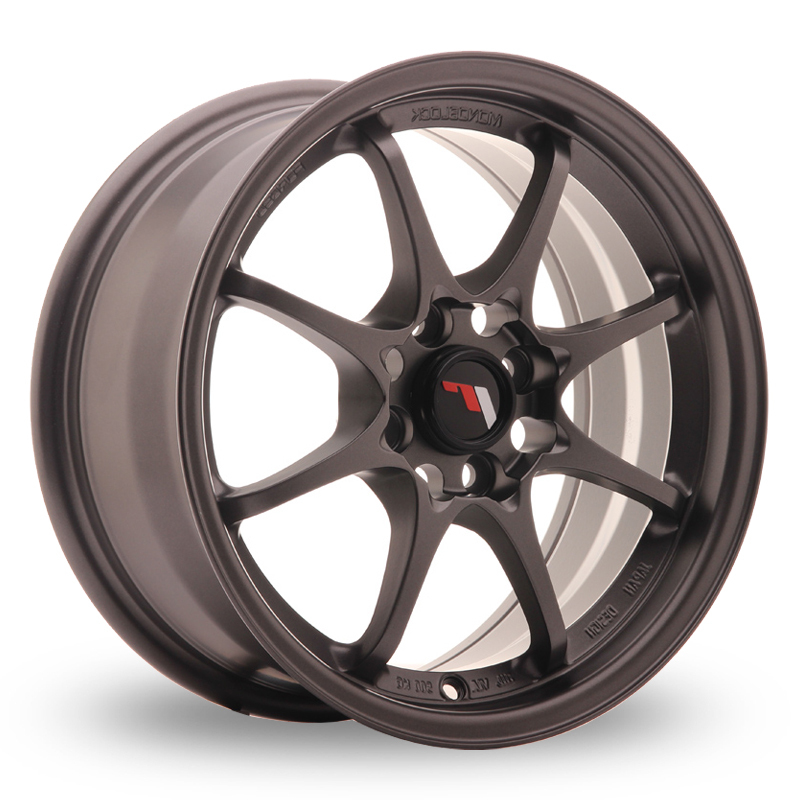 15 Inch Japan Racing JR5 (7x15) Matt Gun Metal Alloy Wheels