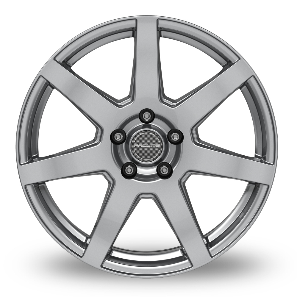 15 Inch Proline B1 Glossy Grey Alloy Wheels