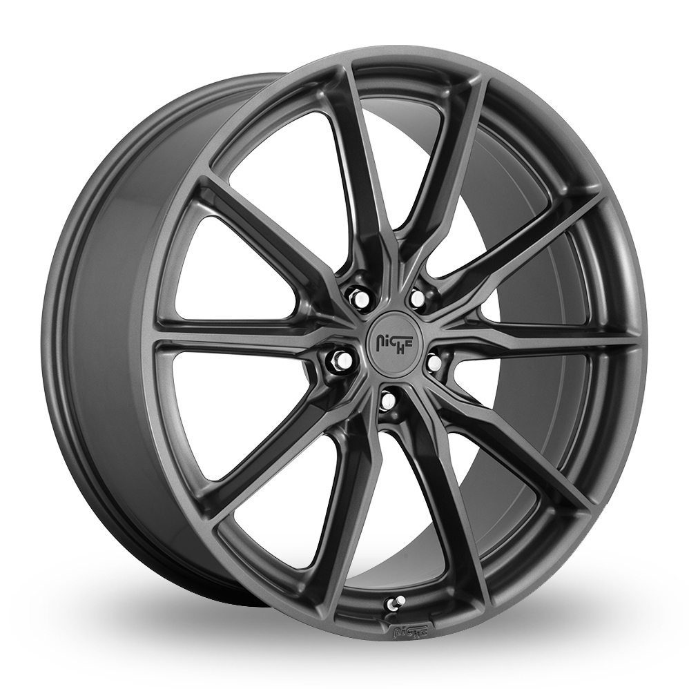 19 Inch Niche Rainier Matt Anthracite Alloy Wheels